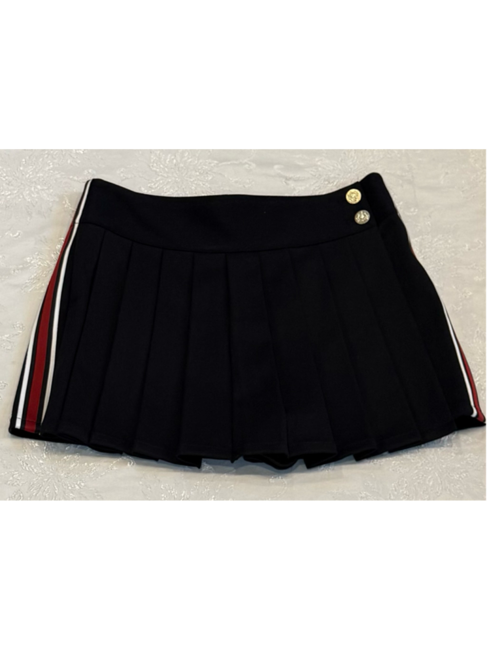 Alice + Olivia Noah Side Stripe Skort, Size 8, NWT - Picture 5 of 9